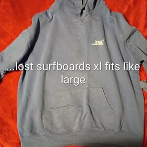 Men's Blue Hoodie Sweater